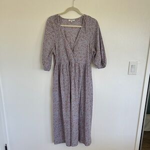 Madewell 100% cotton midi dress